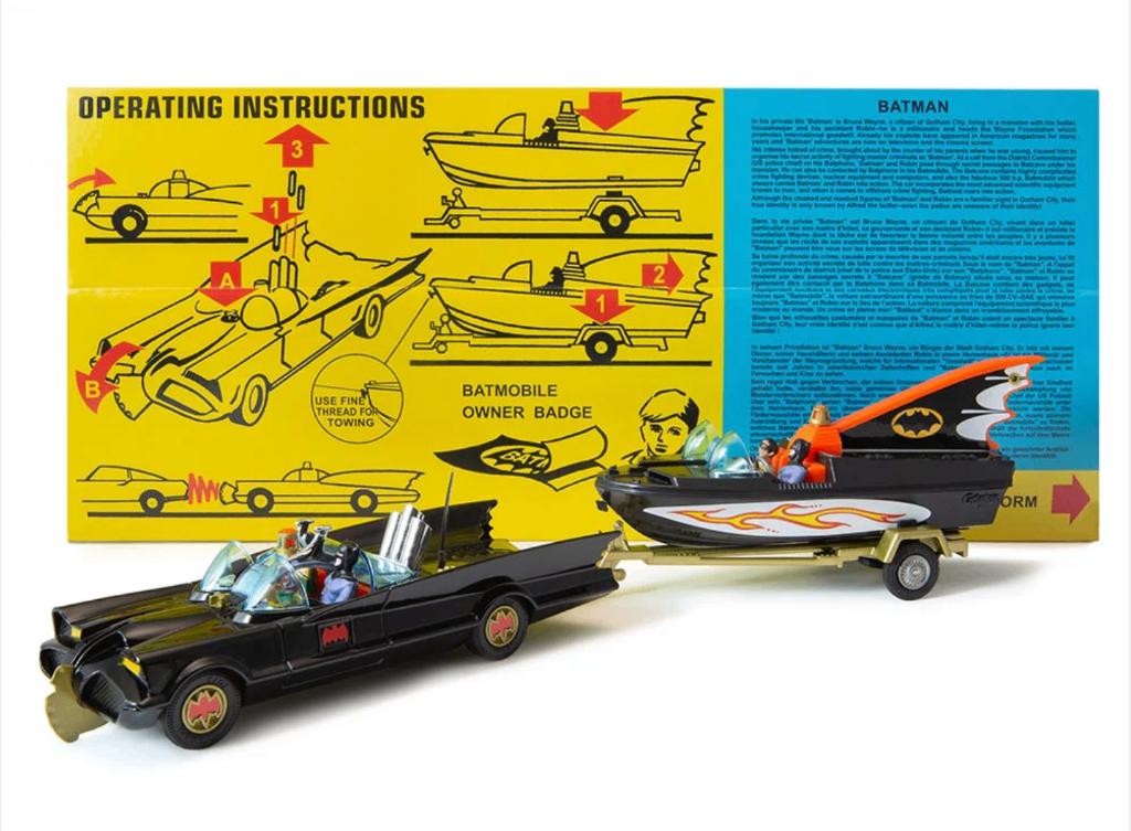 Batmobile & Bat Boat/Trailer 1967 Gift Set 3 Corgi NEW 1/50, Hobby en Vrije tijd, Modelauto's | 1:43, Verzenden, Nieuw, Auto, Corgi