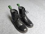 Solovair Black Hi-Shine 8 Eye Derby Boot - UK 8,5, Ophalen, Zwart, Boots, Solovair