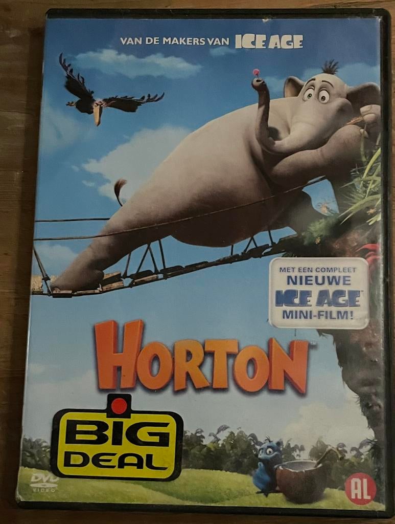 DVD Horton, Alle leeftijden, Ophalen of Verzenden, Zo goed als nieuw, Europees