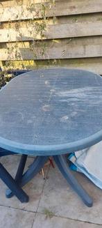 Gratis tuintafel Hartman, Tuin en Terras, Tuintafels, Ophalen, Gebruikt, Ovaal, Kunststof