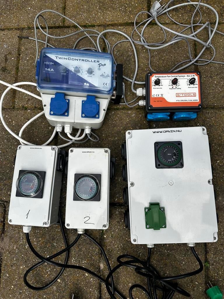 Klimaatbeheersing set voor kweekruimte, Ophalen, Gebruikt, Klimaatbeheersing