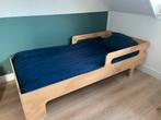 1 persoonsbed met lattenbodem, Ophalen, 85 tot 100 cm, Zo goed als nieuw, Lattenbodem
