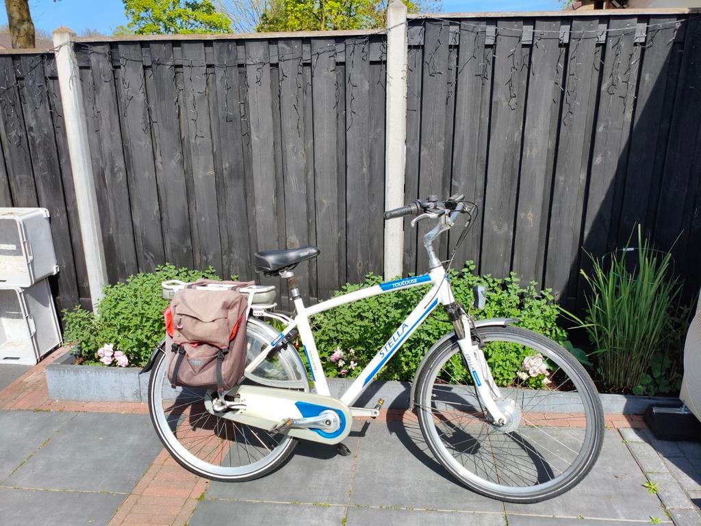 Stella Toulouse elektrische fiets, Gebruikt, 51 tot 55 cm, 30 tot 50 km per accu, Ophalen