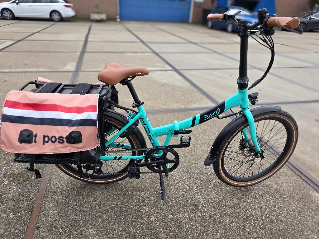 Benji Mach 3 Opvouwbare Elektrische Fiets met org oplader, Fietsen en Brommers, Fietsen | Vouwfietsen, 20 inch of meer, Versnellingen
