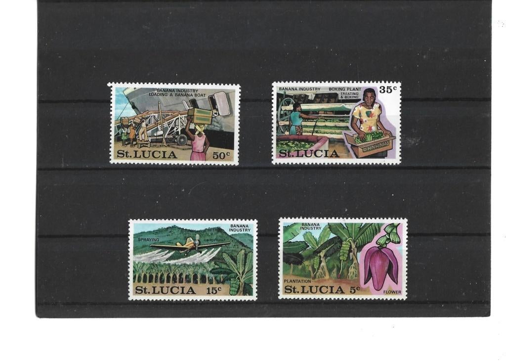 A016 ST LUCIA SERIE POSTFRIS, Postzegels en Munten, Ophalen of Verzenden, Postfris, Midden-Amerika