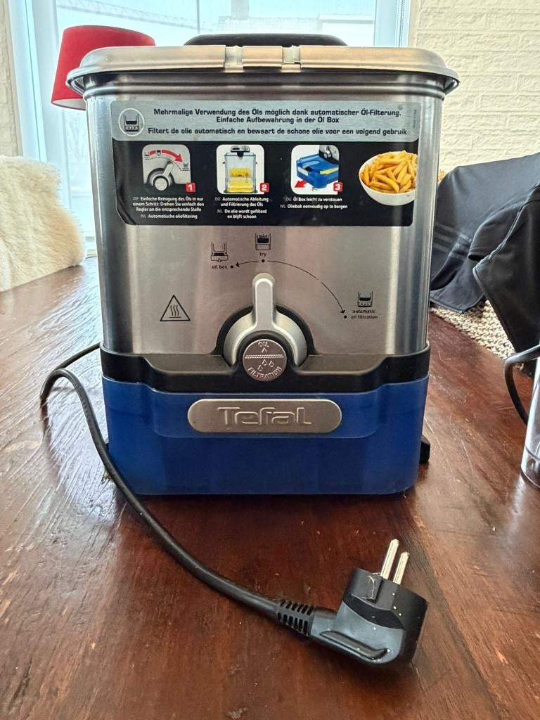 Tefal Oleoclean friteuse – met automatisch oliefiltersysteem, Witgoed en Apparatuur, Frituurpannen, Ophalen