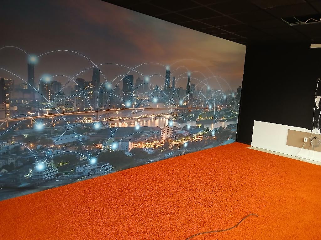 wanddoek, Huis en Inrichting, Woonaccessoires | Wanddecoraties, Zo goed als nieuw, Ophalen