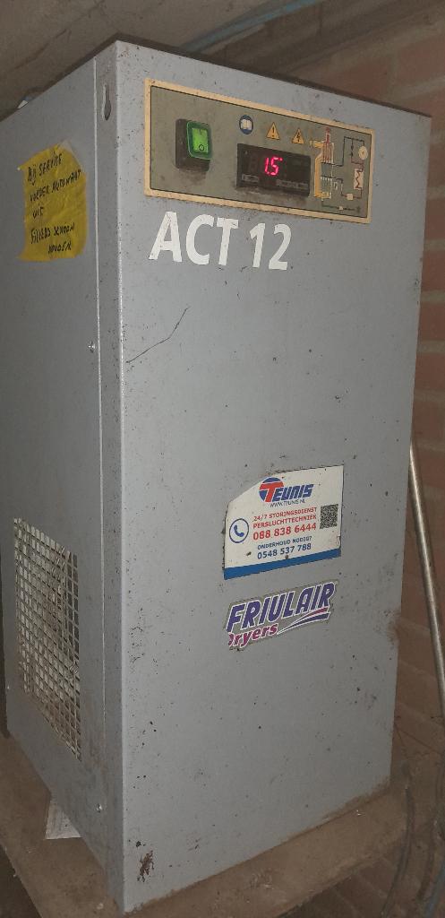 luchtdroger vriesdroger friulair rvs, Ophalen of Verzenden, Gebruikt