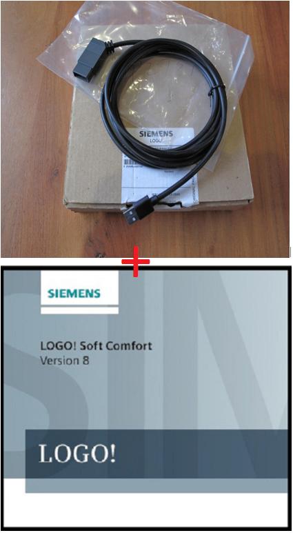 (1.9) Siemens logo soft comfort V8.3 DVD + program kabel, Hobby en Vrije tijd, Elektronica-componenten, Verzenden, Nieuw