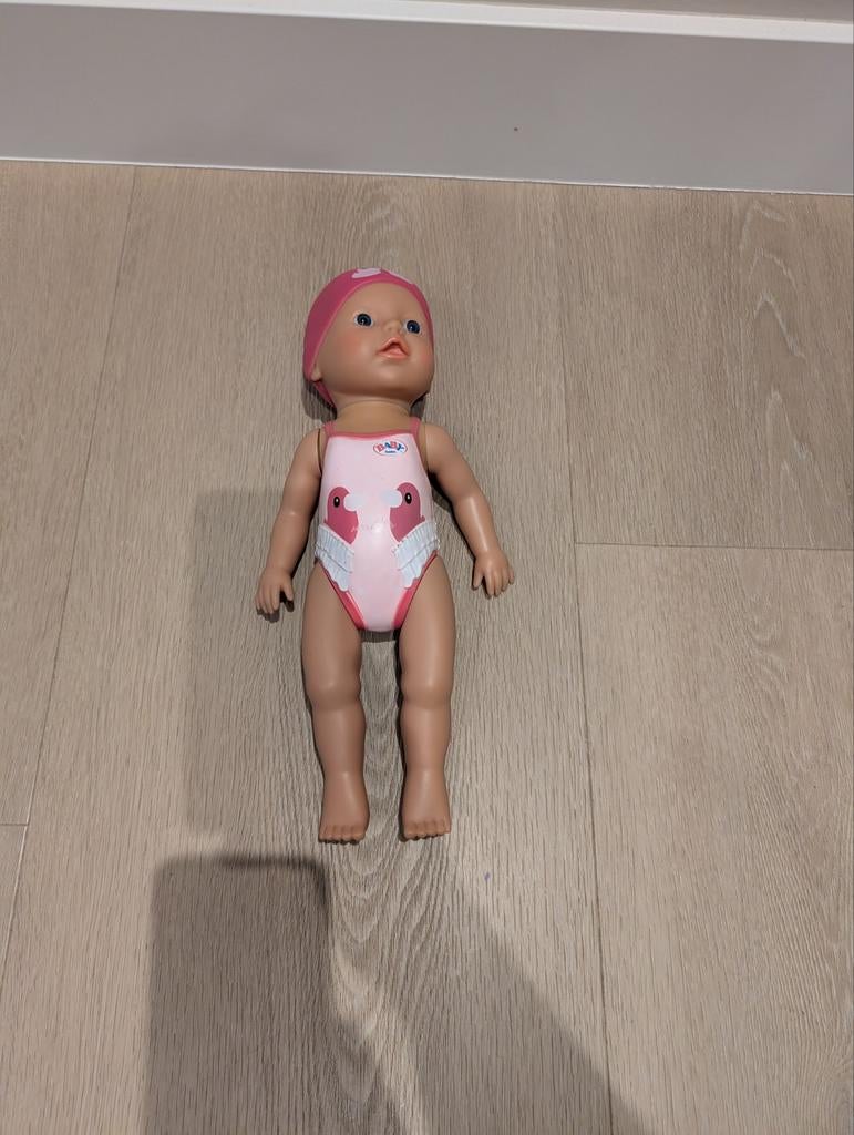 Baby Born zwempop met badpak en zwemmuts, Ophalen, Gebruikt, Babypop
