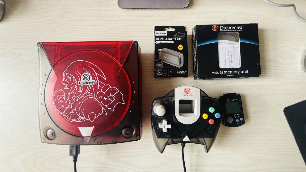 Sega Dreamcast, Controller, VMU, GDEmu, Klokmodule, HDMI, Spelcomputers en Games, Spelcomputers | Sega, Met games, Ophalen of Verzenden