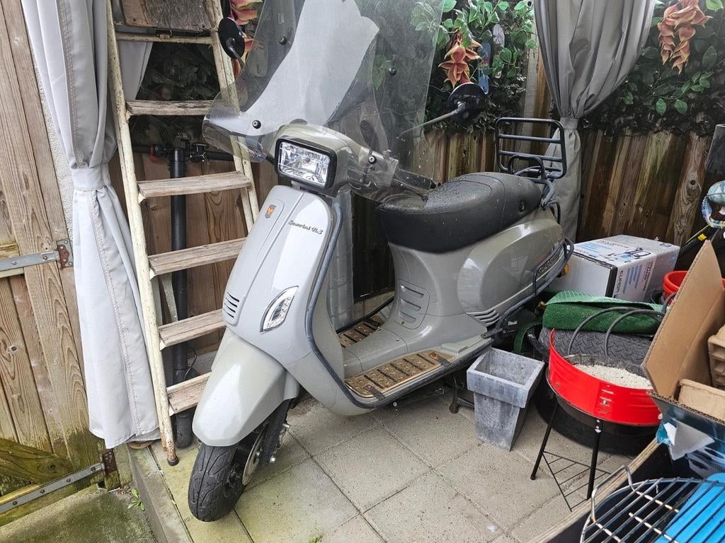 50cc 4-takt geel kenteken scooter - Ruilen, Ophalen, Benzine, Overige merken