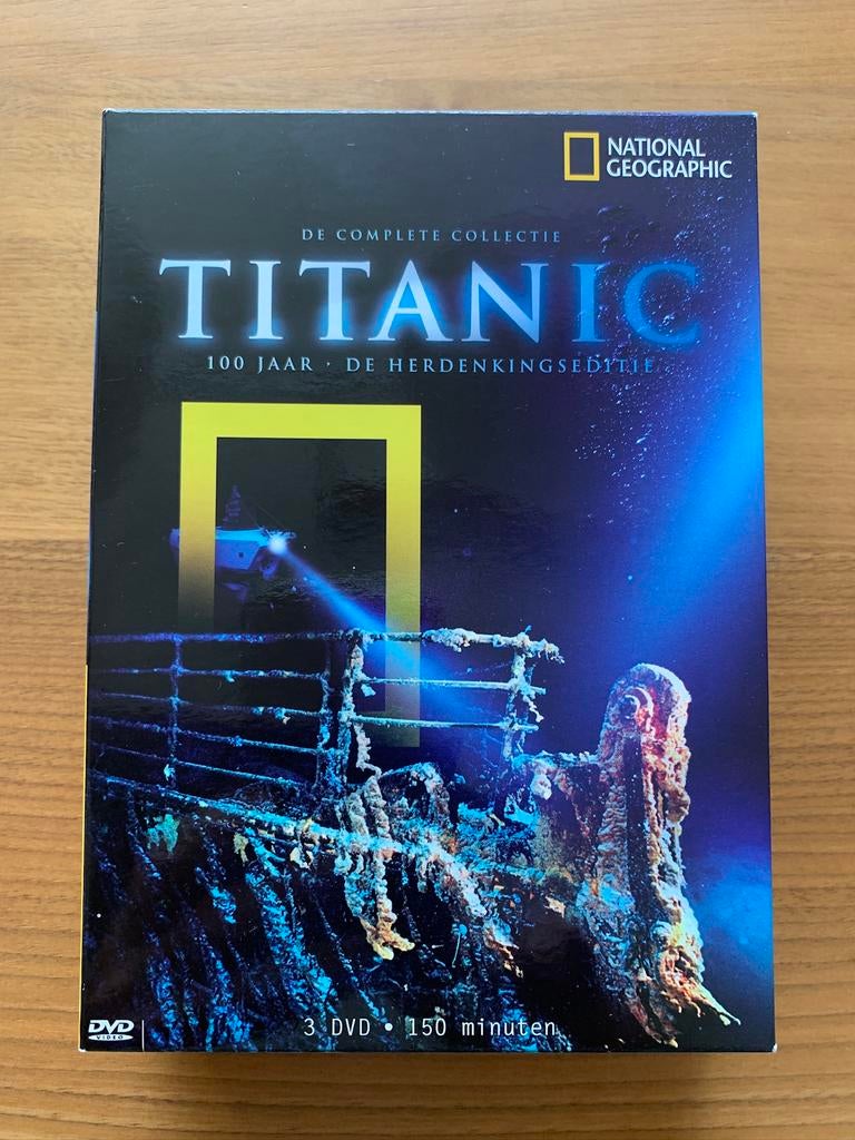 National Geographic - Titanic Box 100 Years (3 DVD), Alle leeftijden, Boxset, Wetenschap of Techniek, Ophalen of Verzenden
