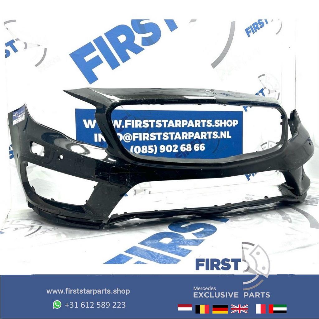 W156 X156 GLA AMG VOORBUMPER ZWART WIT ROOD GRIJS ZILVER BLA, Gebruikt, -, Voor, Ophalen of Verzenden