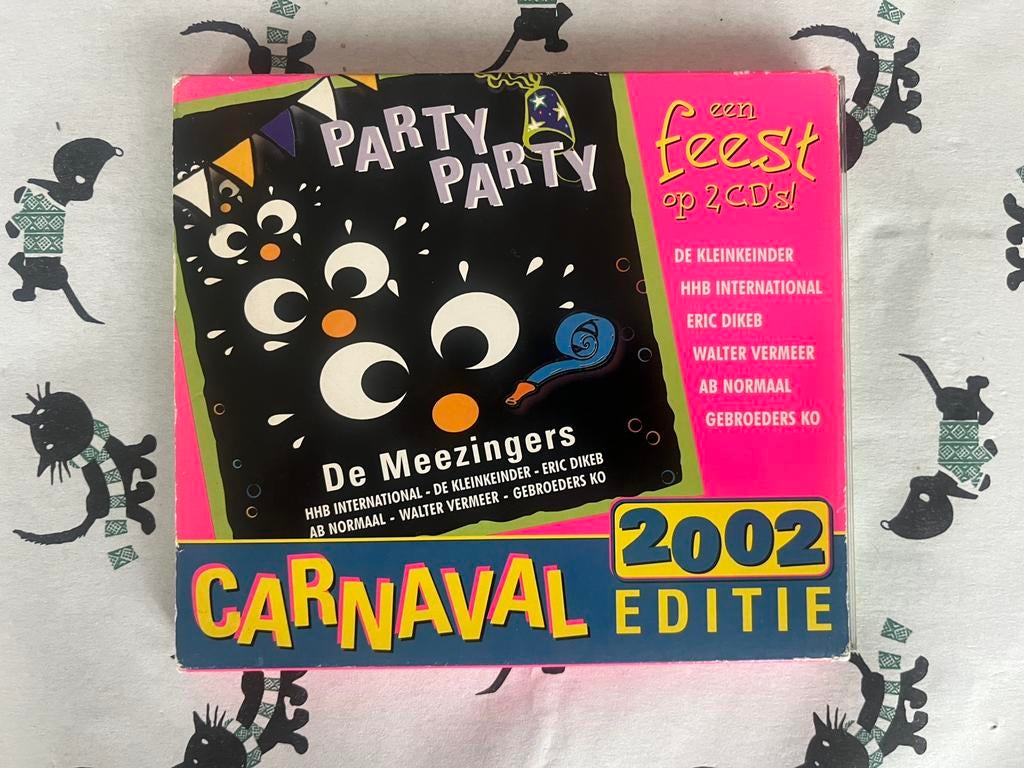 CD Party Party Carnaval 2002, Ophalen of Verzenden, Zo goed als nieuw, Levenslied of Smartlap