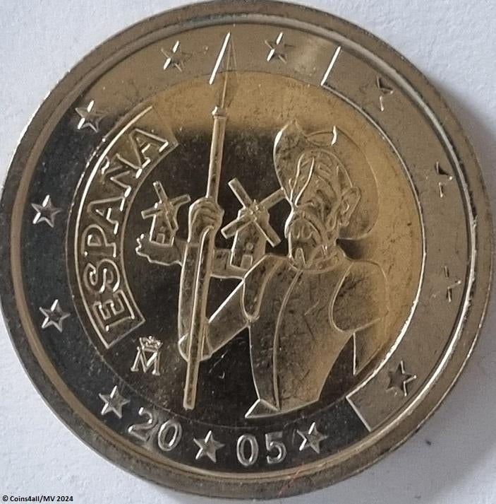 Spanje Bijzondere overige munten UNC 2005 - 2026