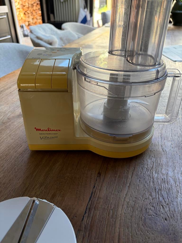 Moulinex Masterchef Vitacom Keukenmachine met Accessoires, Minder dan 1 liter, Ophalen, Gebruikt, 1 snelheid