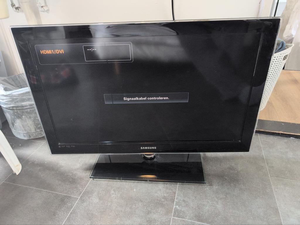 Samsung LE32C630K1W 32 inch Full HD LCD TV, Gebruikt, 50 Hz, LCD, Samsung