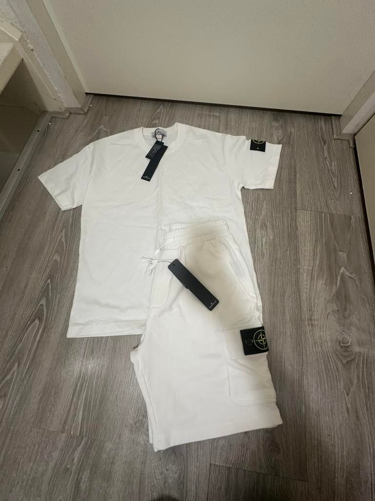 Stone island pak, Kleding | Heren, Ophalen of Verzenden, Nieuw, Maat 46 (S) of kleiner, Wit