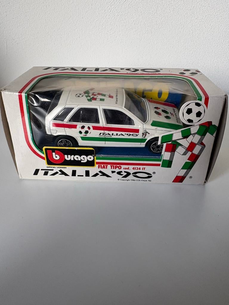 Modelauto 1:43 Fiat Tipo WK 1990 Italië - Verzamelobject, Ophalen of Verzenden, Gebruikt, Auto, Overige merken