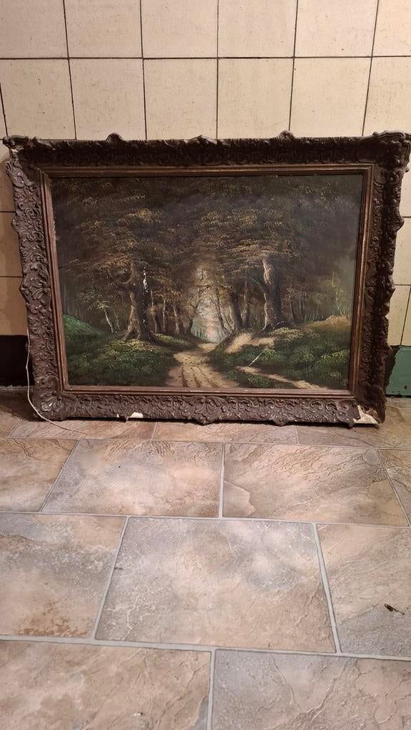 Schilderij, Antiek en Kunst, Kunst | Schilderijen | Klassiek, Ophalen