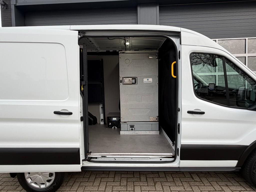 Ford TRANSIT 350 2.0 TDCi 130PK L2H2 / Laadlift / Koeling /, Parkeersensor, Wit, Bedrijf, Ford