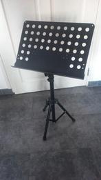 te koop stevige muziekstandaard, Muziek en Instrumenten, Standaards, Ophalen of Verzenden, Zo goed als nieuw, Muziekstandaard