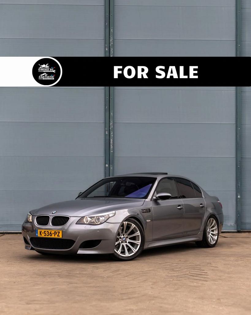 BMW E60 M5 High-Exec (Kwalen aangepakt, 2e eig, 544PK), Auto's, Automaat, Achterwielaandrijving, Zwart, 508 pk