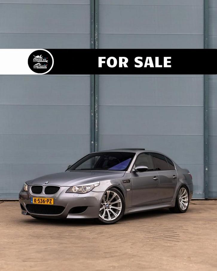 BMW E60 M5 High-Exec (Kwalen aangepakt, 2e eig, 544PK), Auto's, BMW, Bedrijf, 5-Serie, ABS, Achteruitrijcamera, Adaptieve lichten
