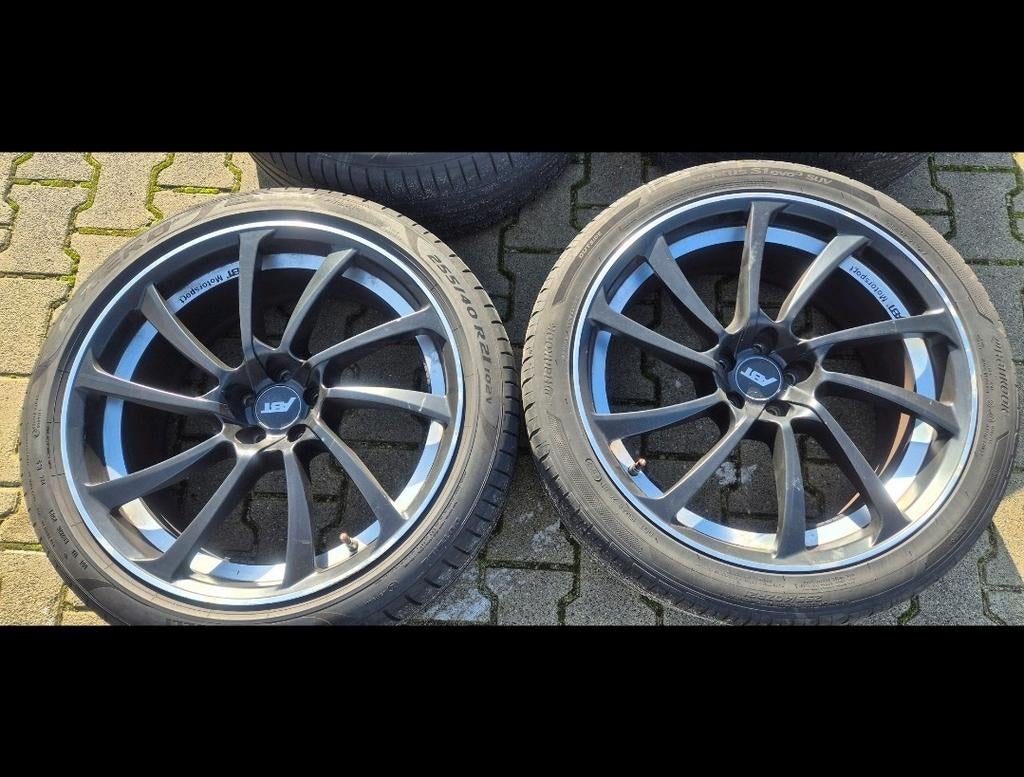 21 inch originele ABT velgen met banden, Ophalen of Verzenden