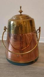 Antieke koperen doofpot, Ophalen