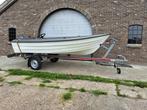 Crescent boot met motor en trailer, Watersport en Boten, Vis- en Consoleboten, 10 tot 30 pk, Gebruikt, Ophalen of Verzenden, 3 tot 6 meter