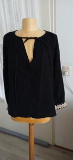 BEYOND Nieuwe blouse cotton  mt 42 44, Verzenden, Zwart, Maat 42/44 (L), Nieuw