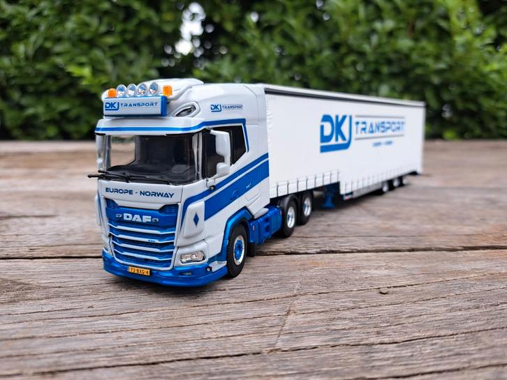 WSI Daf XG+ van DKJ Transport, Hobby en Vrije tijd, Modelauto's | 1:50, Nieuw, Bus of Vrachtwagen, Wsi, Ophalen of Verzenden