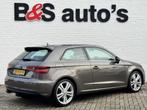 Audi A3 1.8 TFSI S-line Led DSG Leder Trekhaak Cruise Naviga, Auto's, Audi, Euro 5, Gebruikt, 4 cilinders, Leder en Stof