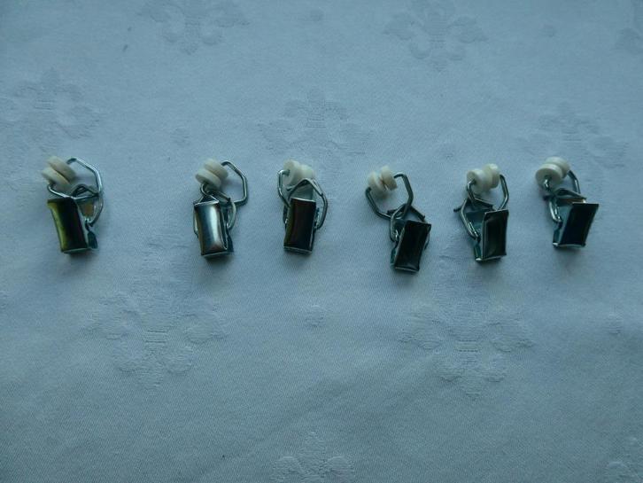 gordijnrunners met knijper voor camper / caravan, Caravans en Kamperen, Camper-accessoires, Gebruikt, Ophalen of Verzenden