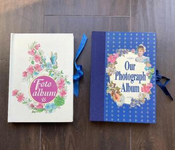 foto albums met lint Victoriaans bloemen vlinders plaatjes  beschikbaar voor biedingen