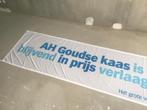 Albert Heijn spandoek vlag kaasafdeling, Diversen, Vlaggen en Wimpels, Ophalen of Verzenden, Zo goed als nieuw