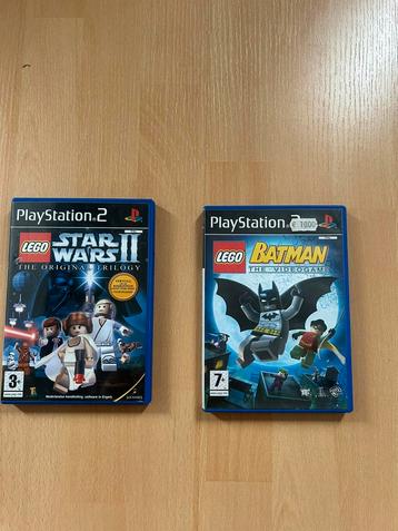 Lego Batman en Star Wars voor de PS2 beschikbaar voor biedingen