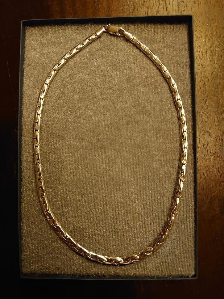Sterling 925 Zilveren ketting schakels, Sieraden, Tassen en Uiterlijk, Kettingen, Zo goed als nieuw, Zilver, Zilver, Ophalen of Verzenden