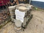 Gratis afhalen: pallet met hexagon tuintegels, Tuin en Terras, Ophalen, Gebruikt, 5 tot 10 m², Beton