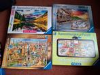 4 Ravensburger puzzels, Ophalen of Verzenden, 500 t/m 1500 stukjes, Zo goed als nieuw