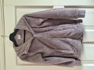 Dik oudroze vest met glitters maat 164 beschikbaar voor biedingen