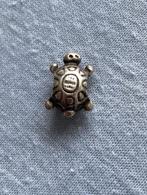 Tedora bedel Schildpad, Sieraden, Tassen en Uiterlijk, Bedels, 1 bedel, Tedora, Zo goed als nieuw, Zilver