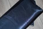Polyester satijn stof - uni donker blauw #2819 €3,50p/m, Blauw, 120 cm of meer, Ophalen of Verzenden, Polyester