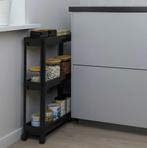 Keukentrolly nieuw, Minder dan 50 cm, Zwart, Nieuw, Ophalen of Verzenden