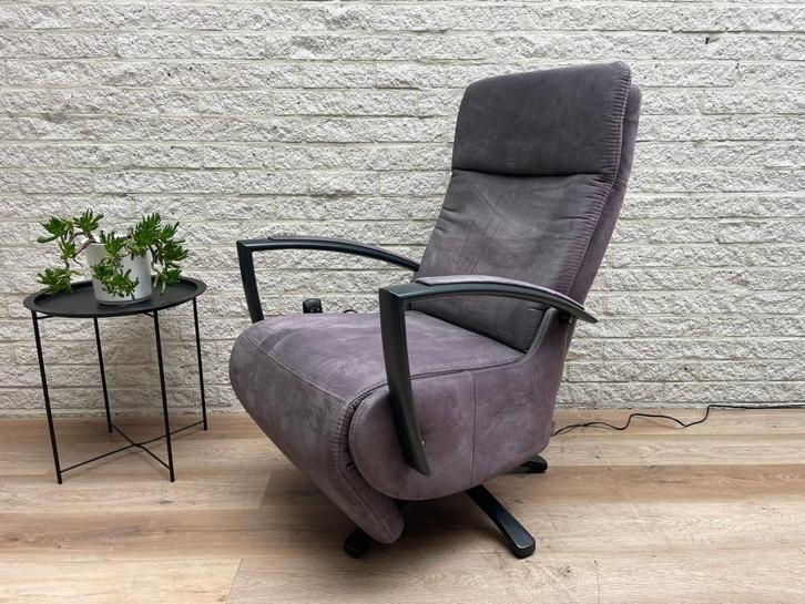 Koopje! Xoon Verstelbare relaxfauteuil relax stoel XL, Huis en Inrichting, Fauteuils, Gebruikt, Stof, 50 tot 75 cm, Ophalen