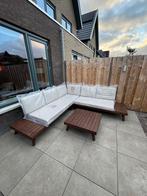 NIEUW IN DOOS Loungeset Karwei, Ophalen, 5 zitplaatsen, Bijzettafel, Nieuw