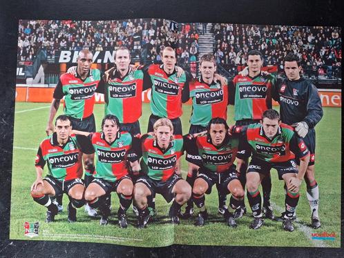 21x oude unieke teamposters NEC Nijmegen (zie alle foto's!), Verzamelen, Sportartikelen en Voetbal, Zo goed als nieuw, Poster, Plaatje of Sticker