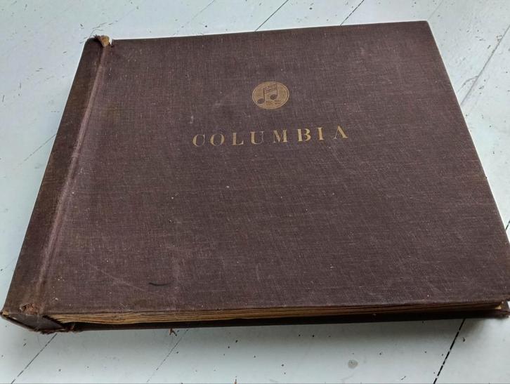 Vintage Columbia Platenalbum, Verzamelen, Muziek, Artiesten en Beroemdheden, Gebruikt, Cd of Plaat, Ophalen of Verzenden